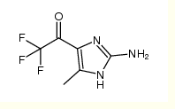 2-Amino-5-methyl-4-trifluoroacetylimidazole